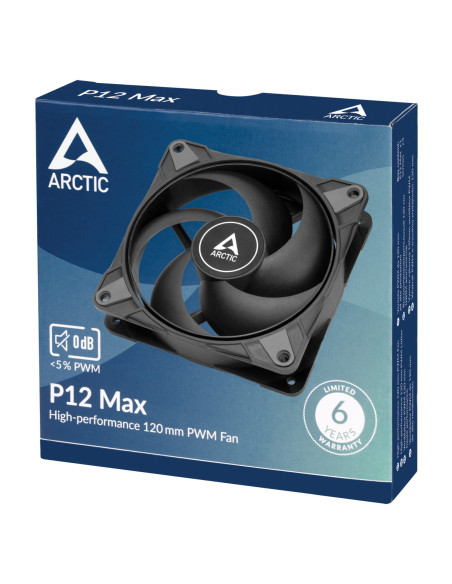 VENTILATOR ARCTIC PC P12 Max, 120x120x25mm, dual ball