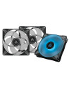 VENTILATOR ARCTIC PC, P14 PWM PST RGB (Black) - 3 Pack