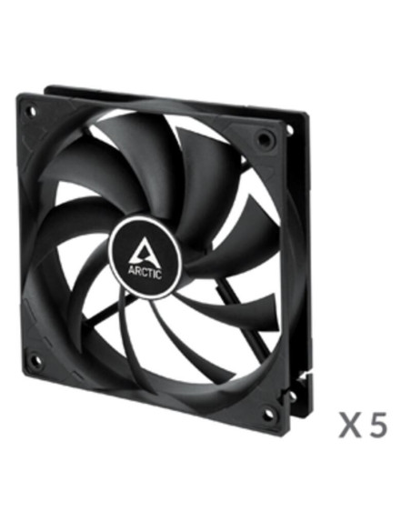 VENTILATOR ARCTIC PC, F12 PWM PST (Black) - 5