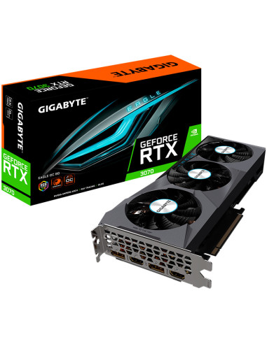 GIGABYTE Video Card NVidia GeForce RTX 3070 EAGLE OC 8GB GDDR6