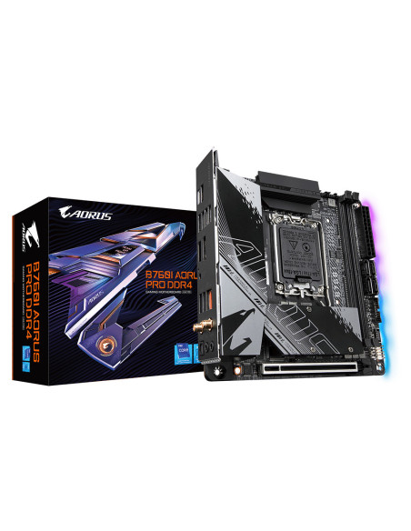 MB Gigabyte B760I AORUS PRO LGA1700 DDR4 "B760I AORUS PRO MB Gigabyte B760I AORUS PRO LGA1700 DDR4 "B760I AORUS PRO