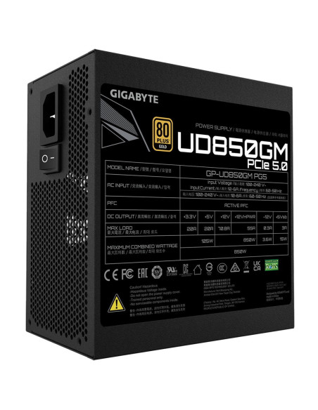 Sursa GIGABYTE GP-UD850GM PG5 "GP-UD850GM PG5" (include TV Sursa GIGABYTE GP-UD850GM PG5 "GP-UD850GM PG5" (include TV