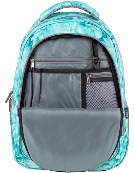 Set scoala Backup - Ghiozdan, Penar etui, Motiv mint explosion