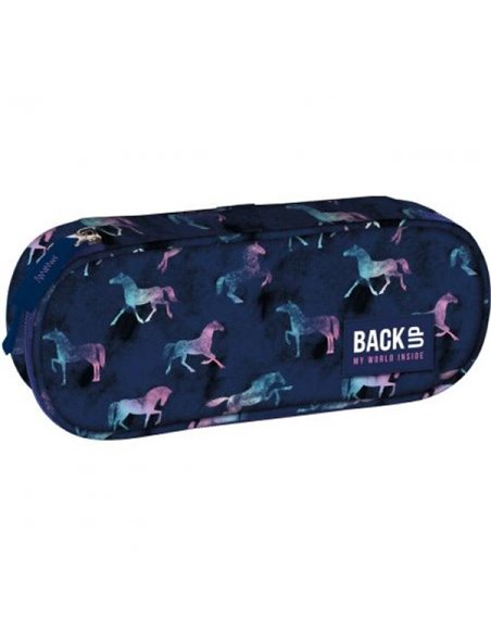 Set scoala Backup - Ghiozdan, Penar etui, Motiv cal