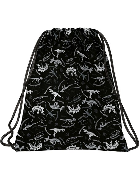 Set scoala 114 - Ghiozdan, Penar 1 fermoar, Sac incaltaminte, Motiv dinozaur