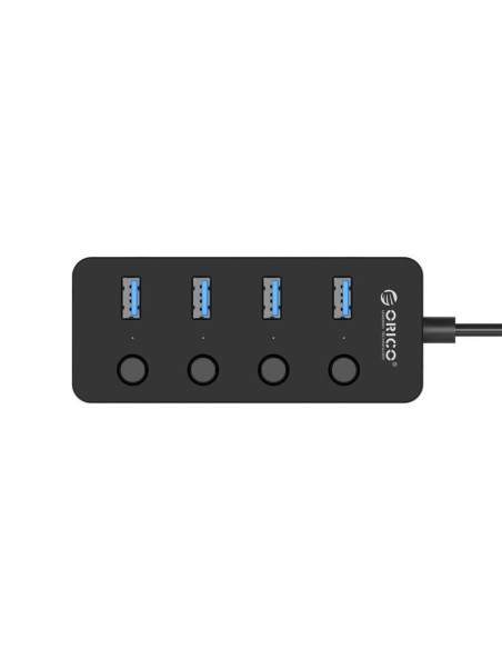 Hub Orico W9PH4-U3 V1 4 Port USB 3.0,W9PH4-U3-V1-BK-PRO