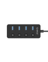 Hub Orico W9PH4-U3 V1 4 Port USB 3.0,W9PH4-U3-V1-BK-PRO