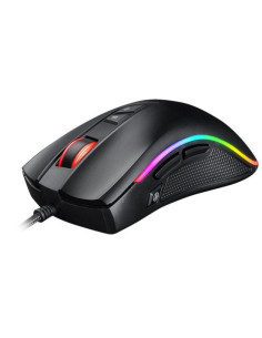 Mouse gaming NitroX GT-300+ negru iluminare RGB,GT-300+