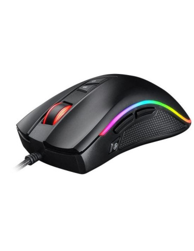 Mouse gaming NitroX GT-300+ negru iluminare RGB,GT-300+