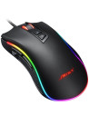 Mouse gaming NitroX GT-300+ negru iluminare RGB,GT-300+