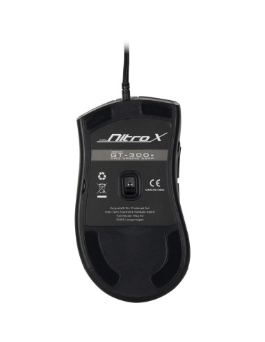 Mouse gaming NitroX GT-300+ negru iluminare RGB,GT-300+