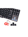 Tastatura mecanica T-Dagger Bora iluminare Ice Blue,T-TGK313