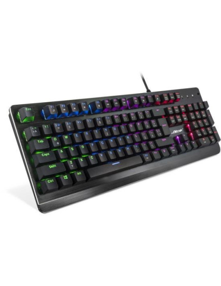 Tastatura gaming mecanica Inter-Tech Nitrox NK-2000ME neagra