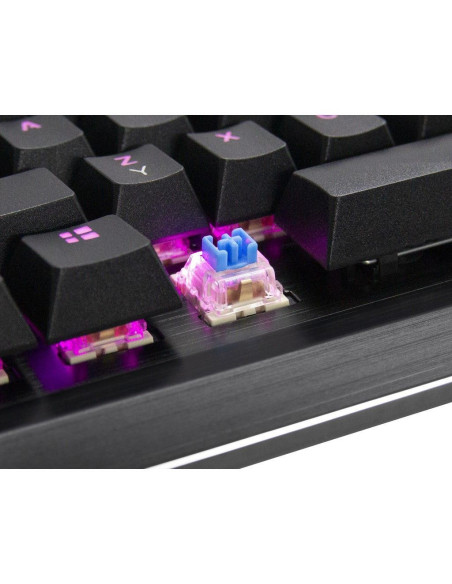 Tastatura gaming mecanica Inter-Tech Nitrox NK-2000ME neagra