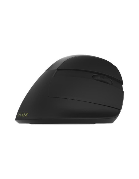 Mouse wireless si bluetooth Delux M618 mini negru,M618MINI-BK
