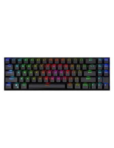 Tastatura gaming wireless si cu fir Redragon Deimos neagra