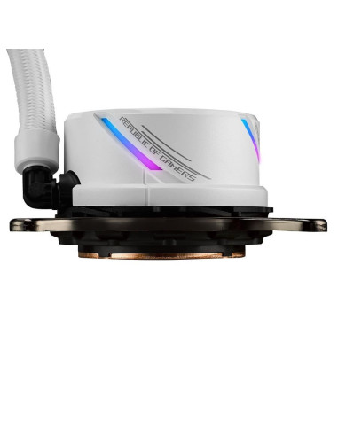 Cooler procesor cu lichid ASUS ROG STRIX LC 240 alb iluminare