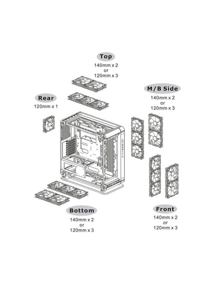 Carcasa Thermaltake Core P6 Tempered Glass Edition
