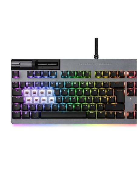 Tastatura mecanica gaming ASUS ROG Strix Flare II Animate ROG