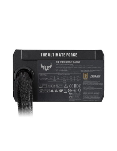 Sursa Asus TUF Gaming 650W Bronze neagra,90YE00D1-B0NA00