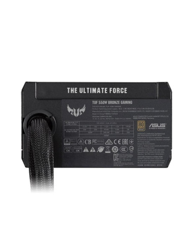 Sursa Asus TUF Gaming 550W Bronze neagra,90YE00D2-B0NA00