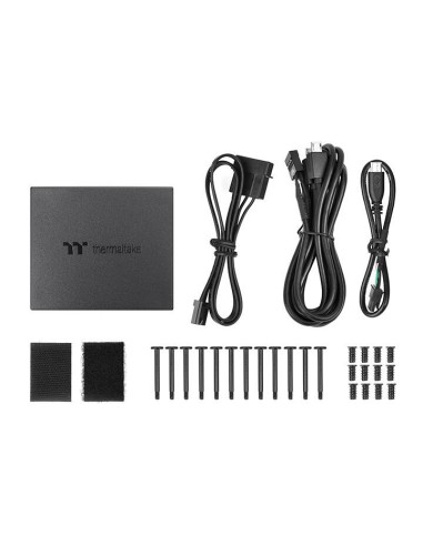 Set 3 ventilatoare Thermaltake Toughfan 12 120mm iluminare