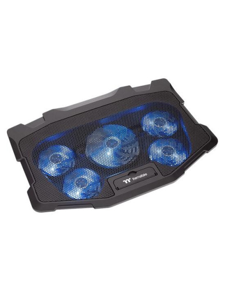 Cooler laptop Thermaltake Massive 12 Max negru iluminare