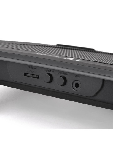 Cooler laptop Thermaltake Massive 12 RGB negru iluminare