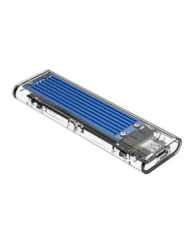 Rack SSD Orico TCM2F-C3 USB3.1 SATA M.2 transparent,TCM2F-C3-BL