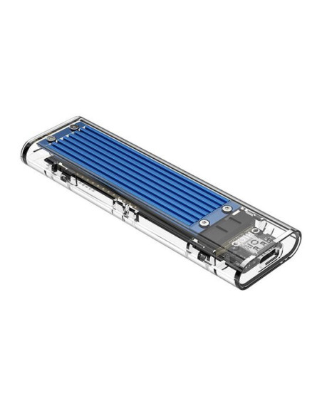 Rack SSD Orico TCM2F-C3 USB3.1 SATA M.2 transparent,TCM2F-C3-BL