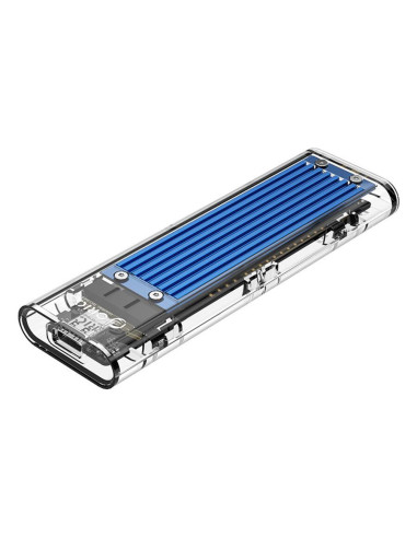 Rack SSD Orico TCM2F-C3 USB3.1 SATA M.2 transparent,TCM2F-C3-BL