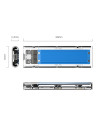Rack SSD Orico TCM2F-C3 USB3.1 SATA M.2 transparent,TCM2F-C3-BL