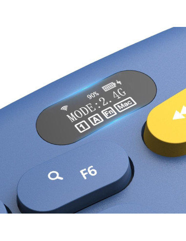 Tastatura bluetooth si wireless Delux GM903CV