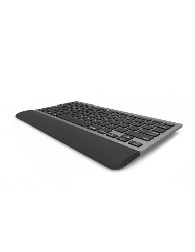 Tastatura bluetooth si wireless Delux K3300D neagra,K3300D-BK-GR