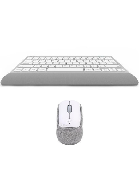 Kit tastatura si mouse bluetooth si wireless Delux