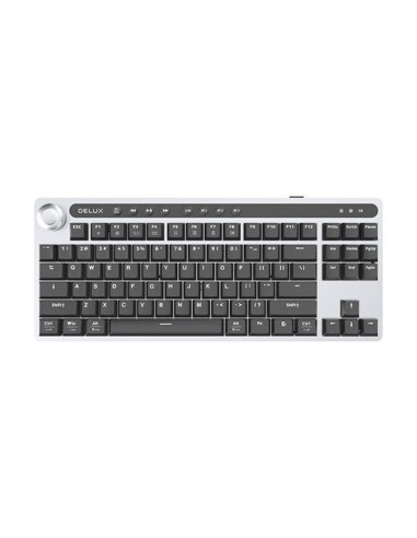 Tastatura bluetooth si wireless Delux KS200D neagra,KS200D-BK