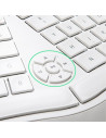 Tastatura bluetooth si wireless Delux GM902A alba,GM902-WH