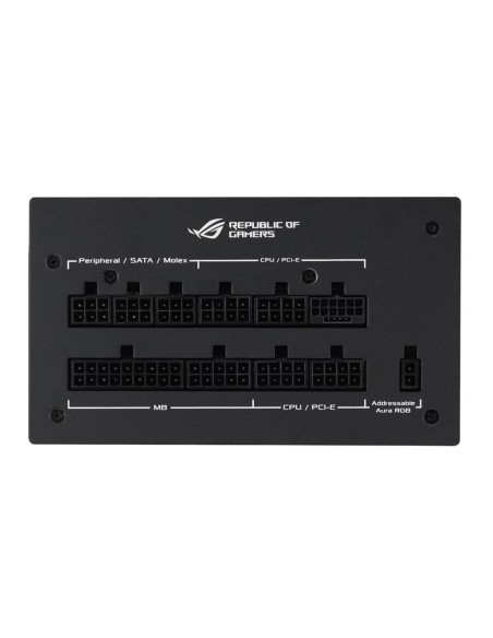 Sursa full modulara Asus ROG Strix 1000W Gold Aura Edition