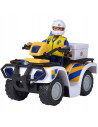 ATV Simba Fireman Sam Police cu figurina Malcolm si