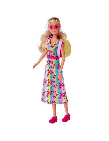 Papusa Simba Steffi Love Go Go Puppy 29 cm cu figurina si