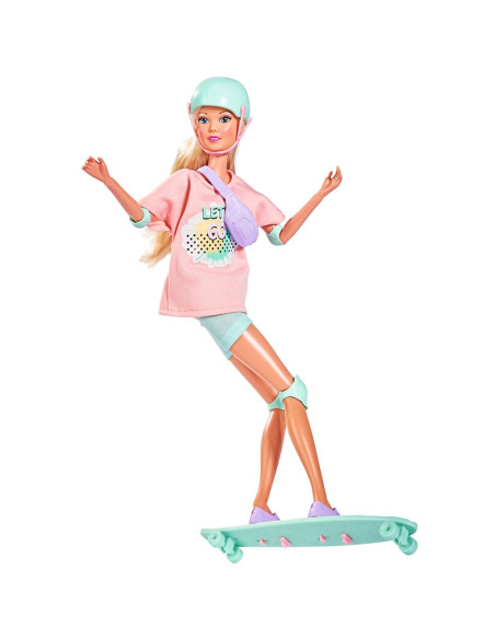 Papusa Simba Steffi Love Longboard Girl 29 cm cu