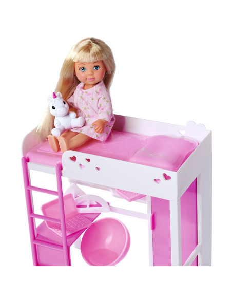 Papusa Simba Evi Love My Room 12 cm cu figurina si
