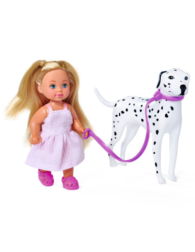 Papusa Simba Steffi Love Cute Walk papusa 29 cm, papusa 12 cm