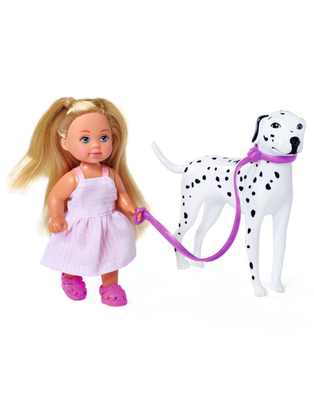 Papusa Simba Steffi Love Cute Walk papusa 29 cm, papusa 12 cm