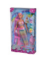 Papusa Simba Steffi Love Rainbow Mermaid 29 cm cu