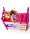 Set Simba Evi Love 2 Floor Bed cu 2 papusi 12 cm si pat