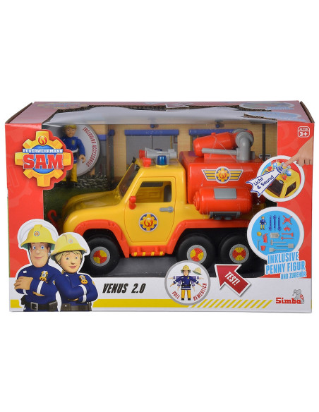 Masina de pompieri Simba Fireman Sam Venus 2.0 cu