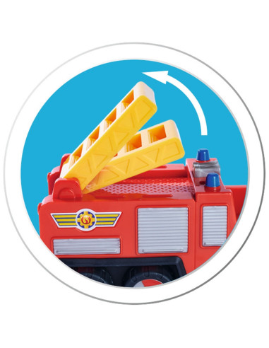 Masina de pompieri Simba Fireman Sam Jupiter cu figurina