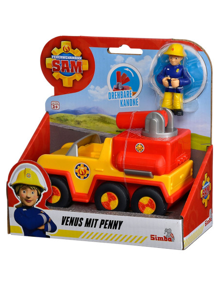 Masina de pompieri Simba Fireman Sam Venus cu figurina