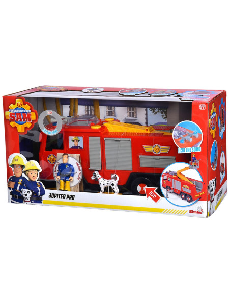 Masina de pompieri Simba Fireman Sam Jupiter Pro,S109252516038